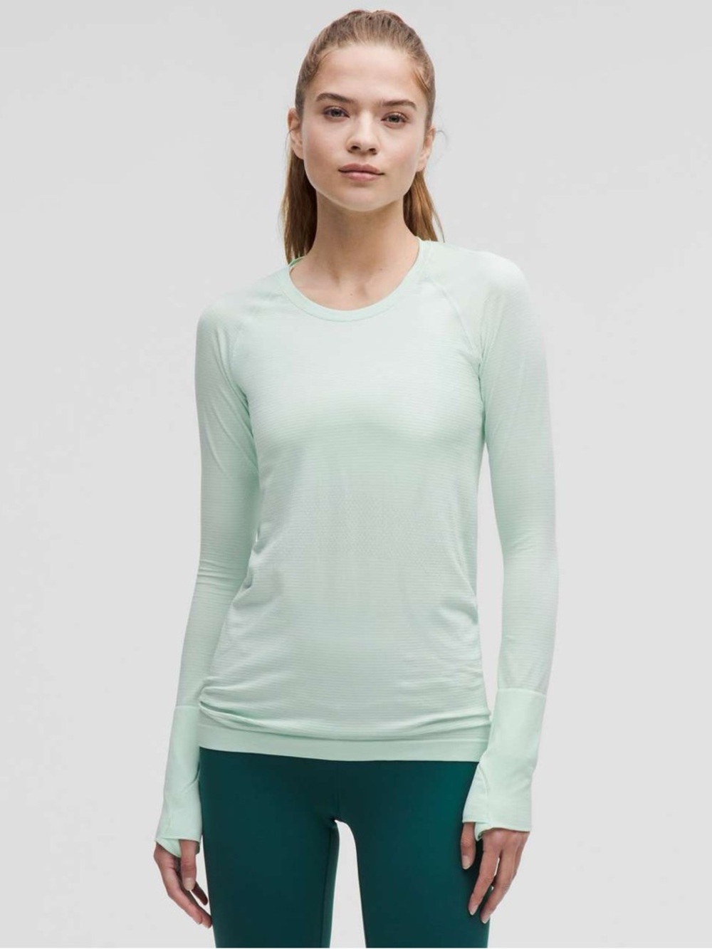 lululemon athletica Swiftly Tech Mint Long-Sleeve Shirt 2.0